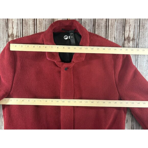 OUTLIER NYC Experiment 295 Extrafleece Top coat size M color burgundy NEW $888 - Picture 6 of 8